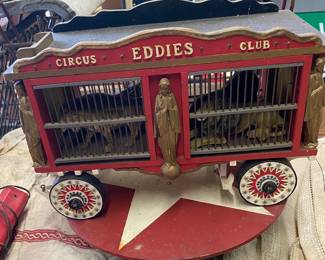 Eddies' Circus Club Rotating Display