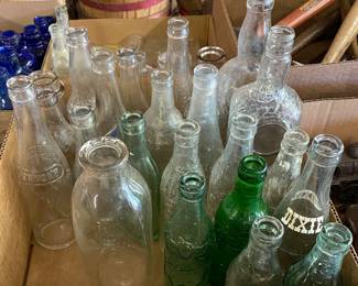 Old Soda Bottles