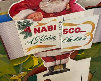 Nabisco Santa Standee