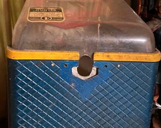 Antique One Cent Hunter Gum Machine