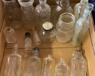 Assorted Old Bottles