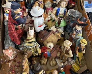 Lots of Cowboy and Cowgirl Figurines