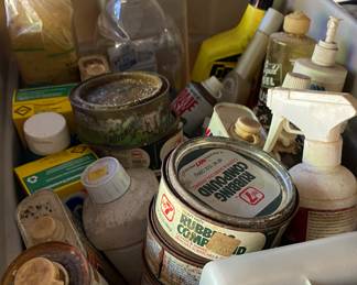 Vintage Auto Cleaning Supplies