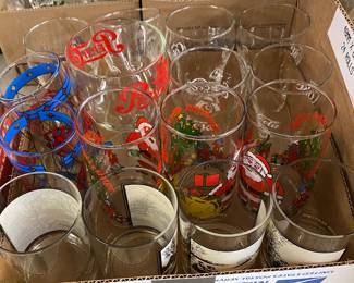 Assorted Pepsi Glasses