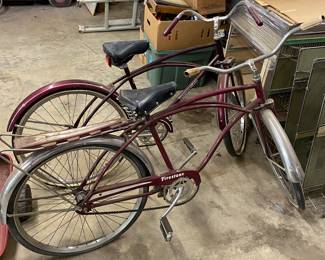 Firestone and Western Flyer Bicycles