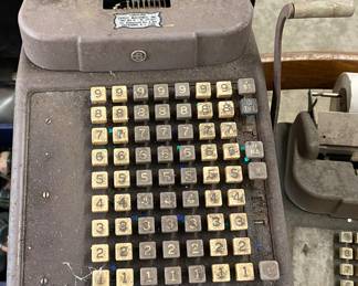 Old Burroughs Adding Machines