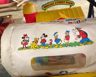 Vintage Mickey Mouse Disney Roller
