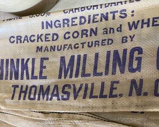 Hinkle Milling Bags Thomasville, N.C.