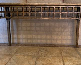 Stone Top Sofa/Entry Table 