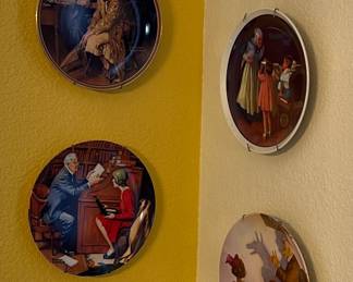 Norman Rockwell Plates
