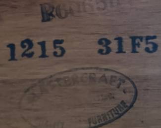 MasterCraft Furniture Wood Bench