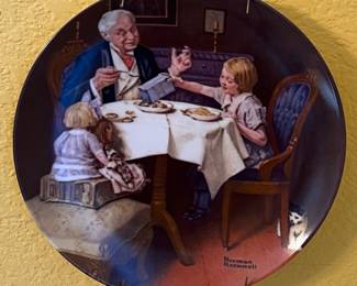 Norman Rockwell Plate