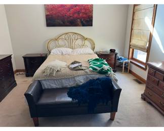 settee and nightstands 