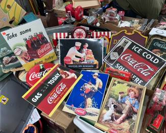 Coca-Cola Metal Signs