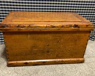 Primitive Wooden Chest