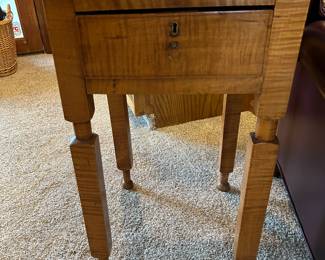 Primitive Tiger Maple Table