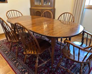 Nichols & Stone Table/6 Chairs