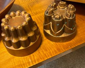 Copper English Molds