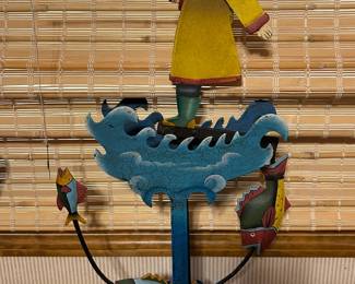 Nautical Fisherman Balance Pendulum with Stand