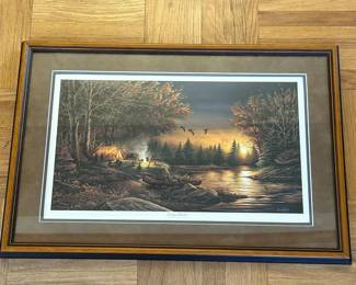 "Evening Solitude" by Terry Redlin (print 11x17)