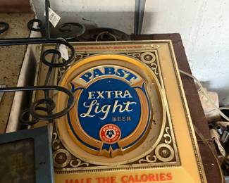beer sign pabst