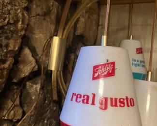 schlitz hanging lights