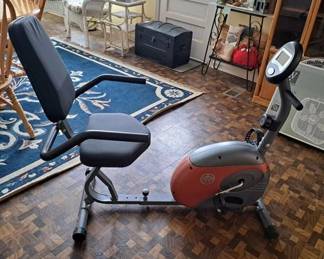 Marcy recumbent exercise bike