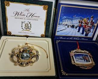 White House Christmas ornaments