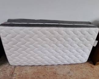 Twin mattress and box springs