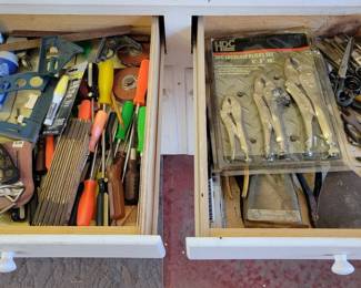 Multiple pairs of tool drawer lots