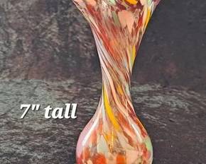 Vintage art glass vase
