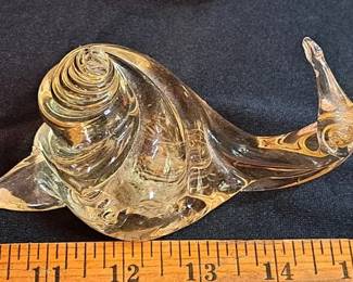 Glass paperweight