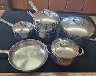 Multiple sets of cookware