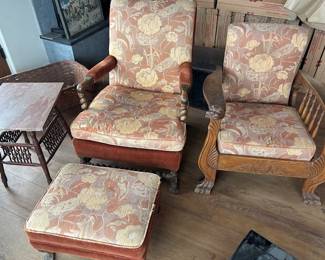Antique Club Chairs