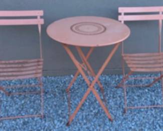 Smith & Hawken bistro set