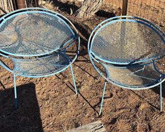 Mid-Century metal patio furniture