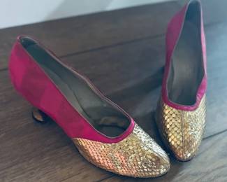 Nancy Haggerty, New York evening pump ca. 1938