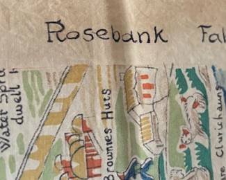 "A Map of Fairyland" by Bernard Sleigh, a Rosebank Fabric