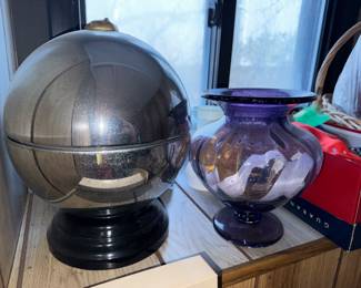 Mid Century Modern chrome Liquor dispensor 