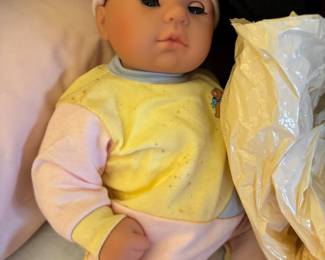 scary baby in basement