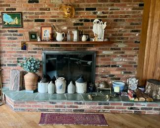 Ship painting in top left not for sale