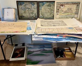 Hundreds of maps also