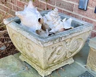 Two available. Shells not included but there are many shells for sale throughout the house.