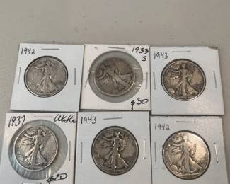 Walking Liberty Half Dollars