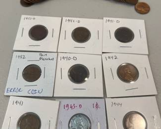 Wheat Penny Lot