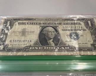 Silver Certificate One Dollar 1957A Series