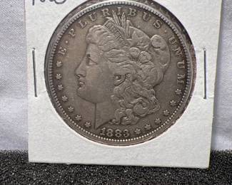 1883 Morgan Silver Dollar