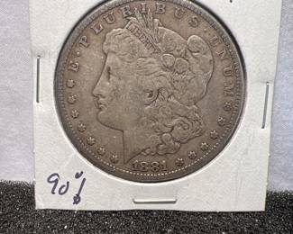 1881 Morgan Silver Dollar