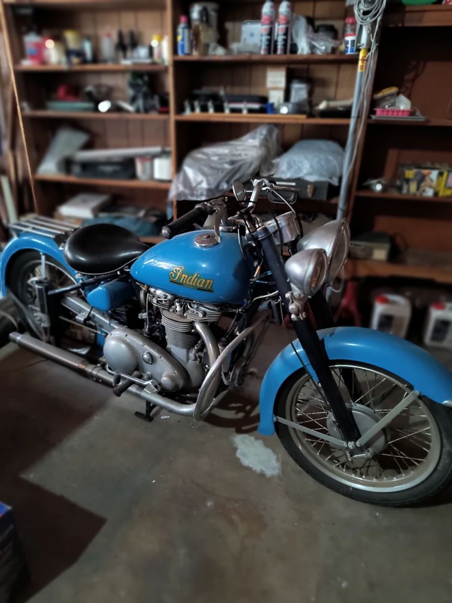 1949 Indian scout bids will be accepted