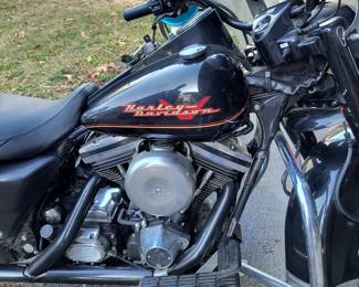 1995 Harley Davidson bids will be accepted 